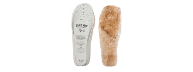 Sheepskin Insoles (Replacements) - Size: L5 - M14